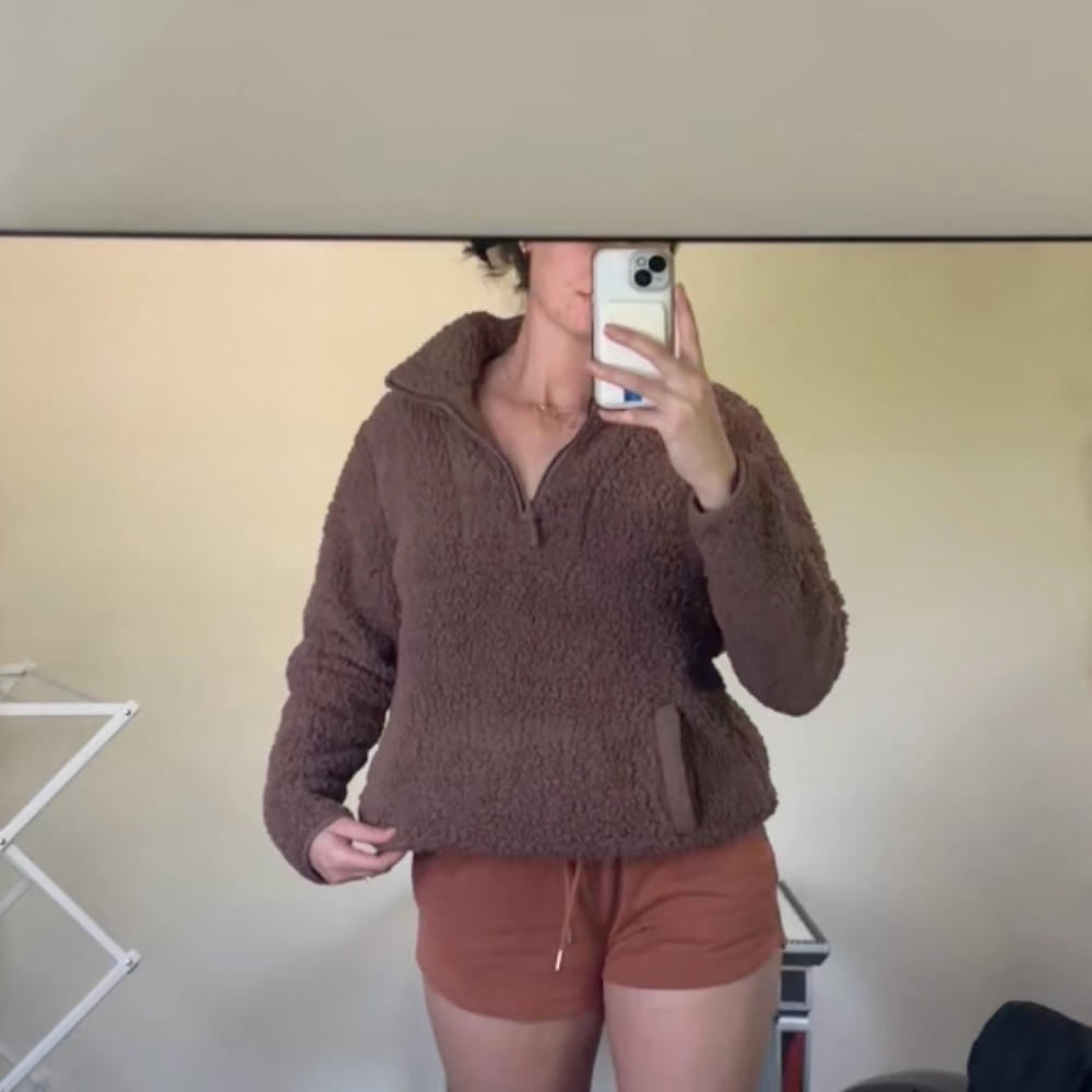 Altar'd State Mauve 1/4 Zip